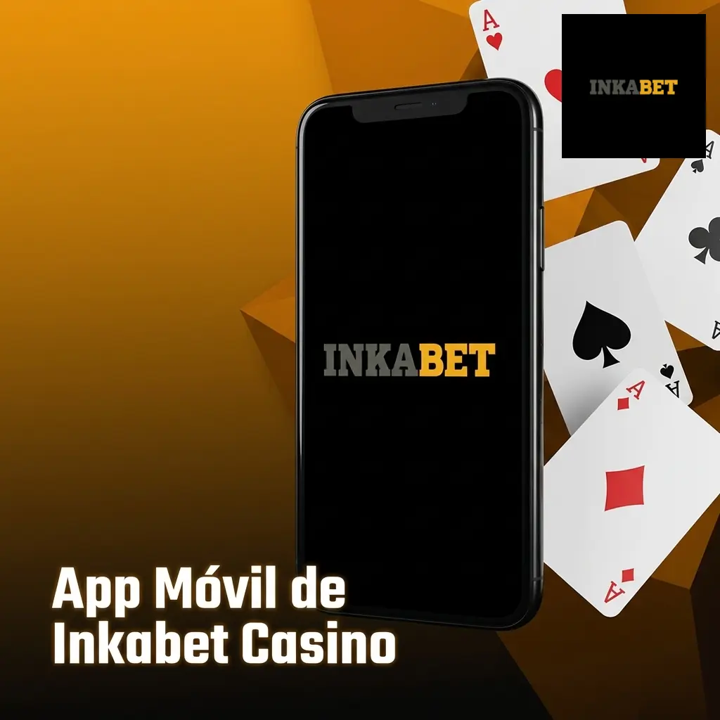 App móvil de Inkabet Casino para Android e iOS con juegos, bonos y pagos integrados como Yape y Plin en Perú
