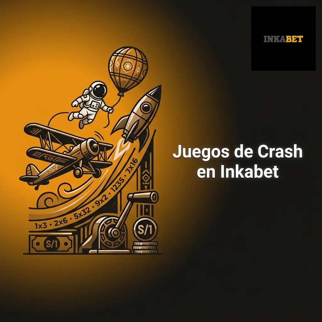 Juegos de crash en Inkabet: Aviator, JetX y Spaceman con multiplicadores en tiempo real para jugadores peruanos